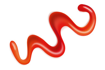 Red Sauce, Ketchup and Condiment Design ideal for Food Styling