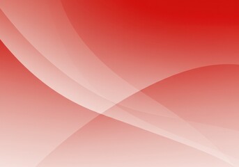 Abstract red background with light curves creating a soft and modern feel to the image design