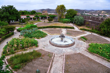 silves castle moorish style it is also a city museum  Silves Portugal