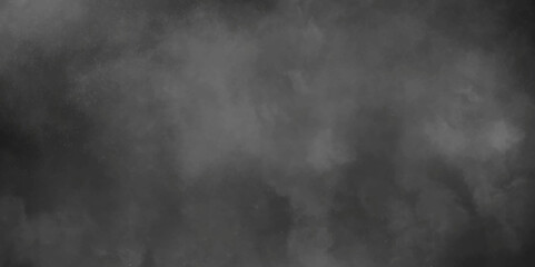 Abstract white and gray isolated cloud cumulus clouds. Gray aquarelle painted realistic fog or mist smoky textured canvas design. White and ash messy wall stucco texture background.	