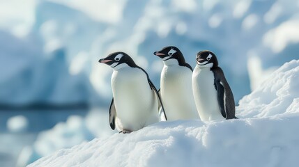 Fototapeta premium World Penguin Day