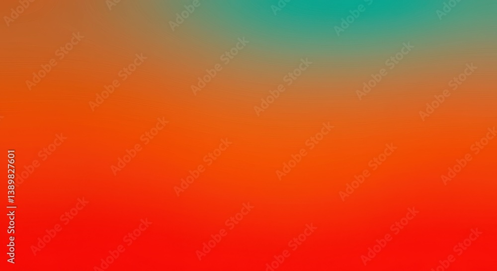 Aufkleber a gradient background with shades of red orange and teal blending smoothly together nicely and softl