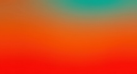 Obraz premium A gradient background with shades of red orange and teal blending smoothly together nicely and softly