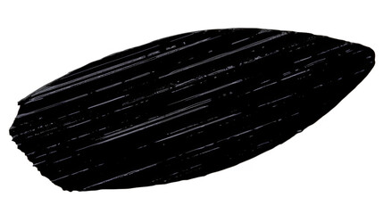 Fototapeta premium Abstract Illustration Of A White Shape On A Black Background With Geometric Design