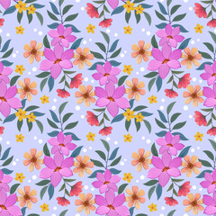 Obraz premium Flowers pattern1464