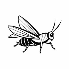 vector illustration of a mosquito