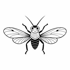 dragonfly vector illustration