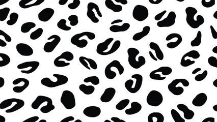 Cheetah print pattern or skin fur texture vector