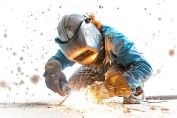 Empowered Woman in Construction