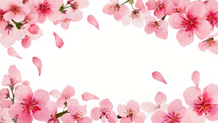 cherry blossom border
