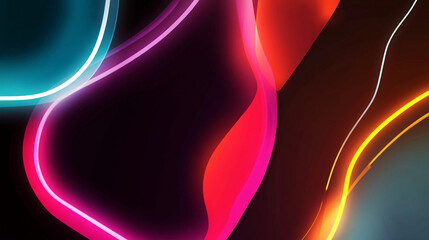 Naklejka premium abstract background with colorful circles