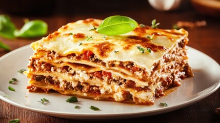 Delectable Lasagna: A Classic Italian Dish