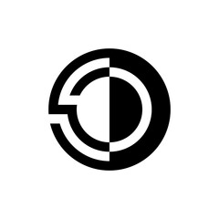 Fototapeta premium letter O logo