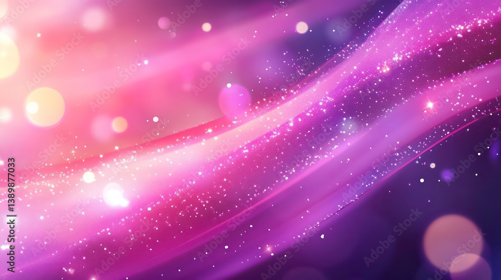 Aufkleber purple, pink abstract background with glitter texture. shiny vibrant colors create festive, glamorou