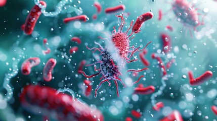 Antibiotic solutions targeting bacteria, viruses and resistant strains.