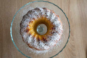 Easter dessert sweet cake, delicious baked fresh food, Happy easter