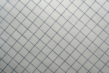 Afternoon light inspires graph paper art