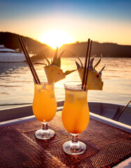 Cocktail Ananas, Yacht 