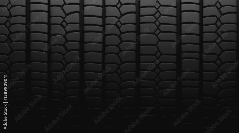 Poster textured black background with an intriguing repeated pattern offering a contemporary and stylish vi