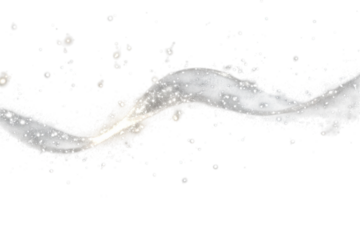 Sparkling Stardust Wave Glowing Light Trail Abstract Magic Shimmering Particles Digital Art Design