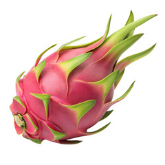 3d illustration of a dragon fruit isolated on white background png