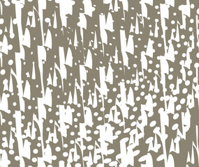 Stylish dotted abstrast fabric decor for textured background. Seamless pattern with houndstooth ornament.