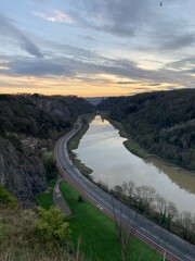Avon river in Bristol
