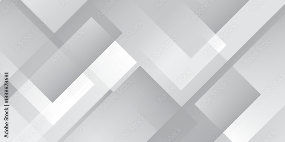 Poster abstract white gradient background. dynamic shapes composition. vector illustration