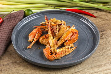 Delicous steamed Spider crab Claws