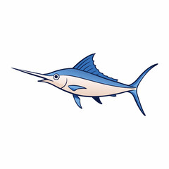 vector illustration of a fish