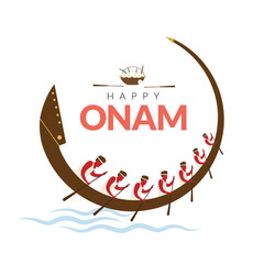 Onam festival of kerala, Onam design elements with Happy Onam typography