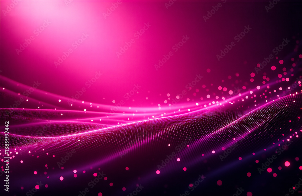 Leinwandbilder this image showcases a vibrant abstract design. it features swirling lines and sparkling particles s