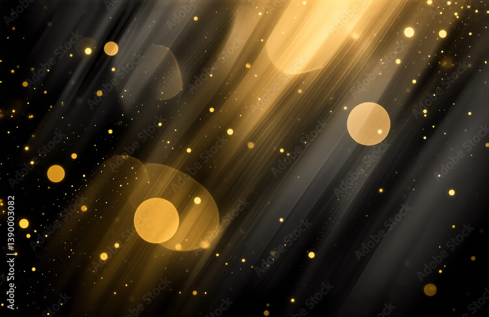 Aufkleber hints: focus on the overall visual elements: light, color, texture, and abstract. an abstract compos