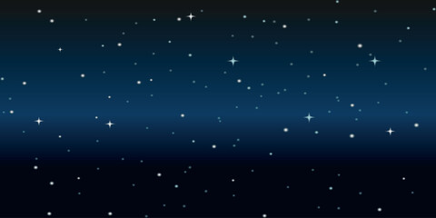 realistic background of the night starry sky