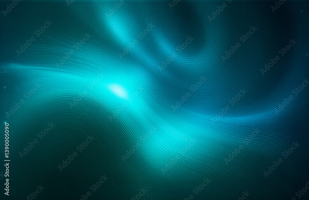 Aufkleber Here's the requested description and keywords:

A swirling, ethereal display of teal and dark hues, evoking a sense of cosmic wonder and flowing movement. The hints suggest a celestial, natural, and f
