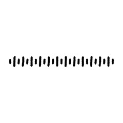 Hand drawn hashed line doodle. Minimal decorative outline element vector design isolated illustration.
