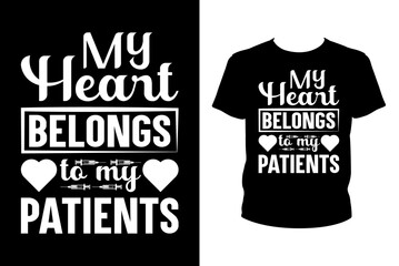My heart belongs to my patients - Art files for Cricut and Silhouette. You can edit them with Adobe Illustrator.