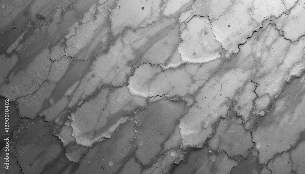 Poster abstract action of light reflection on textured surface studio high-contrast image monochrome close-
