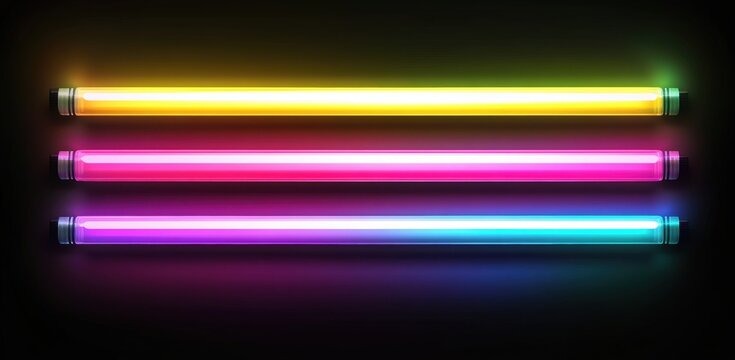 Vibrant Neon Tubes