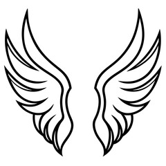 Obraz premium bird wings vector