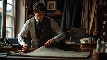 Artisan Craftsmanship in a Lifestyle Tailoring Space