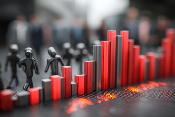 Symbolic collapse of global stock markets portrayed through visual metaphors – ideal for editorials, economic crisis articles, or financial concept campaigns