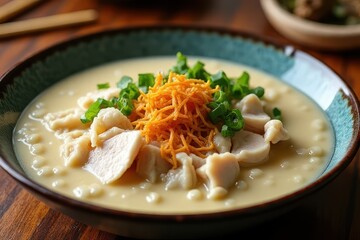 Chinese Dining Experience: Savoring Delicious Chicken Congee