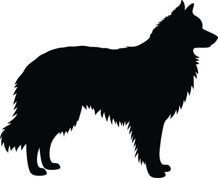 recommend clip art: Australian Shepherd black silhouette vector,Shepherd clip art,dog black vector