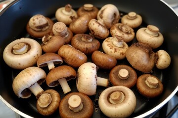 Tasty Pan-Fried Mushrooms