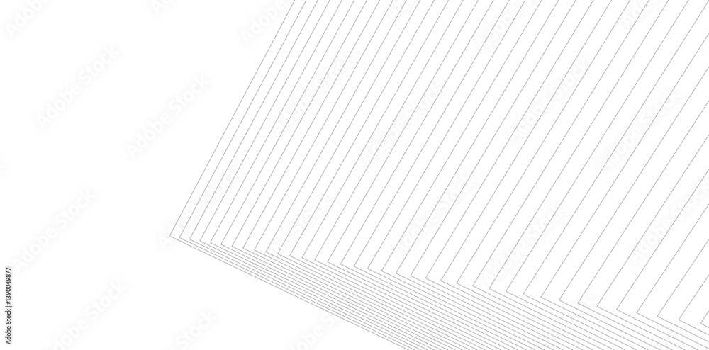 Poster minimalist abstract line art - geometric architecture and futuristic design - vector illustration