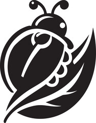 Ladybug logo vector