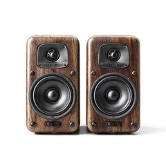 Fototapeta premium Wooden Speakers