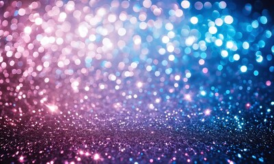Colorful bokeh lights create a dreamy atmosphere for celebrations or festive events