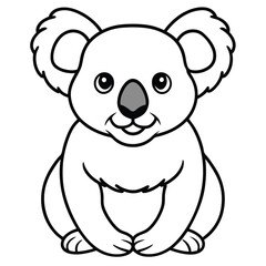 Cute cartoon teddy bear and puppy smiling together in a fun vector illustration